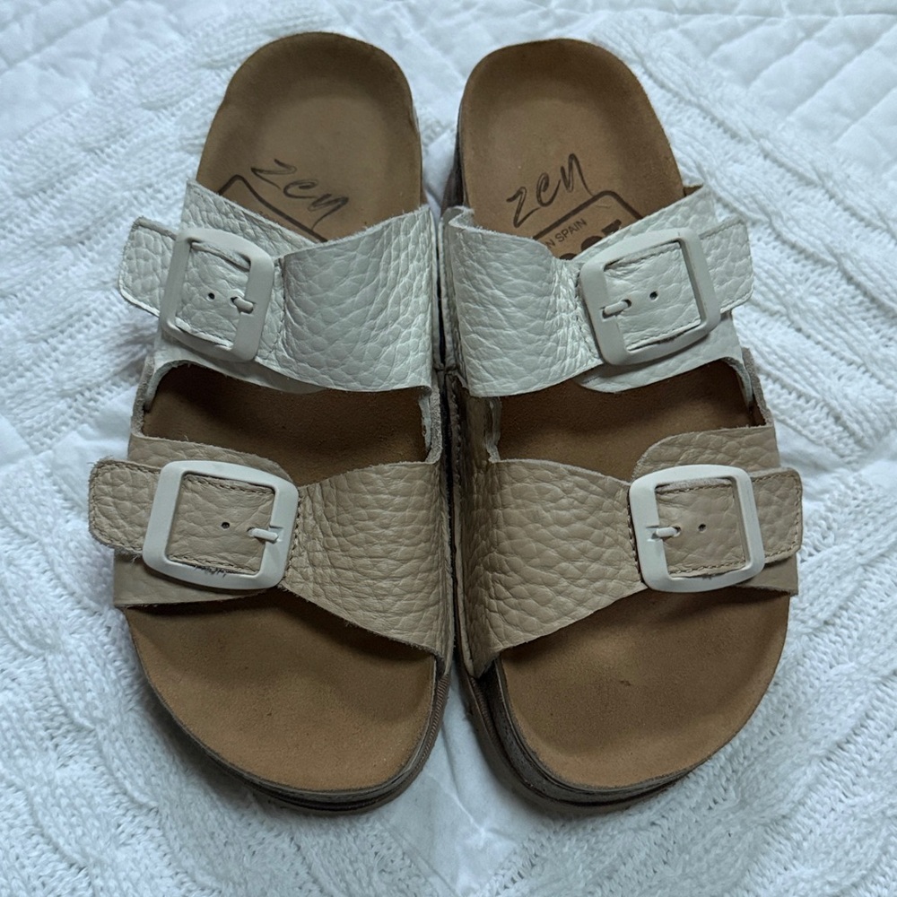 On Foot Seattle Platform Sandal size 36 US 5.5